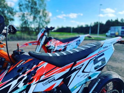 KTM 530 EXC-R A2 rijbewijs Supermotard Supermoto SM VTR Style A2 rijbewijs