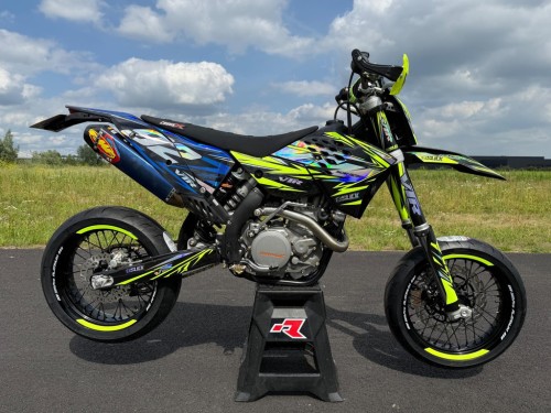 KTM 530 EXC-R Supermoto Supermotard A2 2987km! NIEUWSTAAT!