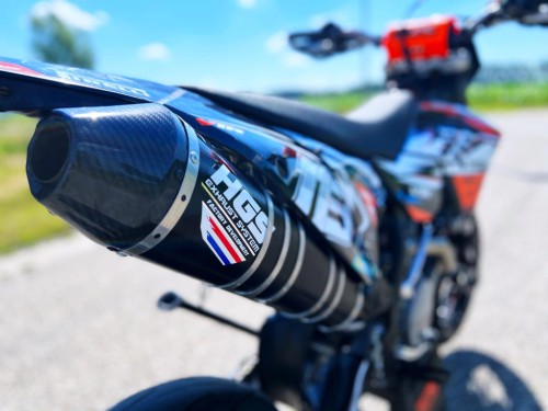 KTM 530 Exc-R Supermoto Supermotard SM A2 rijbewijs VTR Style