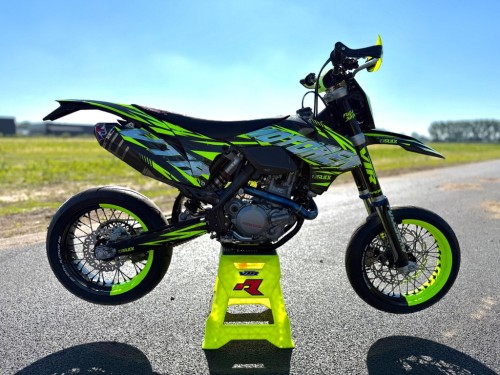 KTM 500 EXC Supermoto Supermotard A2 rijbewijs NIEUWSTAAT!