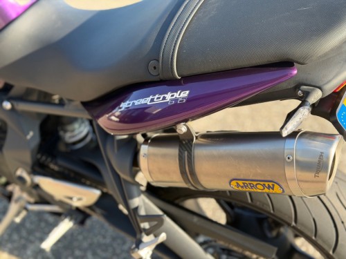 Triumph Tour Street Triple 675 Midnight Purple