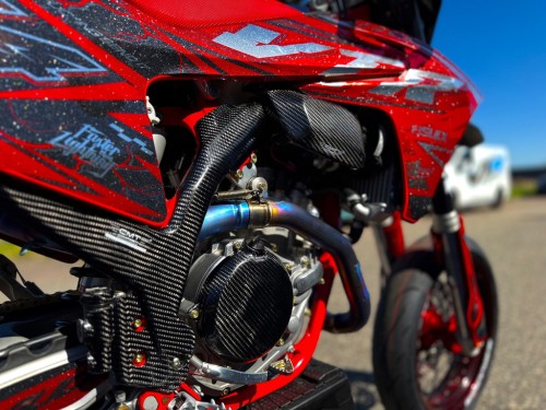 GasGas KTM EC 450 F 4T 2024 A2 rijbewijs Supermoto SM Supermotard