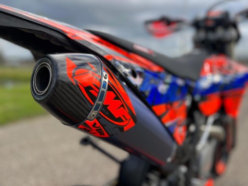 KTM 530 EXC-R Supermoto Supermotard SM A2 rijbewijs