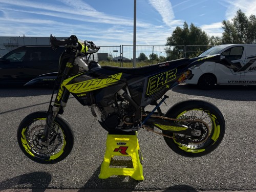Husqvarna FE 501 Supermoto Supermotard SM A2 rijbewijs