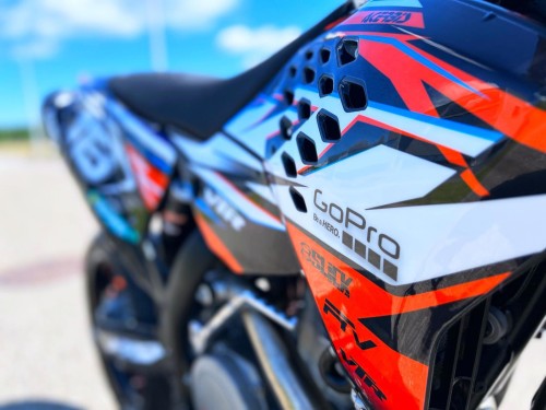 KTM 530 Exc-R Supermoto Supermotard SM A2 rijbewijs VTR Style