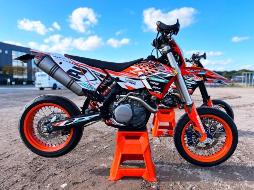 KTM 530 EXC-R A2 rijbewijs Supermotard Supermoto SM VTR Style A2 rijbewijs