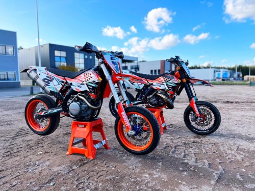 KTM 530 EXC-R A2 rijbewijs Supermotard Supermoto SM VTR Style A2 rijbewijs