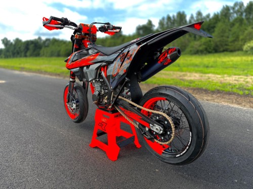 KTM A 450/500 EXC-F Supermoto Supermotard A2 rijbewijs