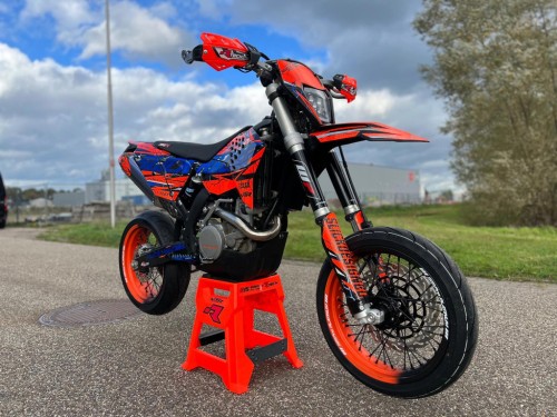KTM 530 EXC-R Supermoto Supermotard SM A2 rijbewijs