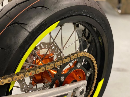 KTM 530 Exc-R Supermotard Supermoto A2 65pk VTR Style
