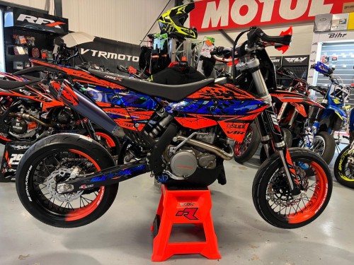 KTM 530 EXC-R Supermoto Supermotard SM A2 rijbewijs