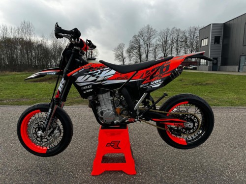 KTM 530 EXC-R Supermoto Supermotard A2 rijbewijs
