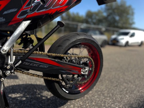 KTM 500 EXC Supermoto Supermotard A2 rijbewijs NIEUWSTAAT!