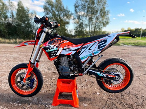 KTM 530 EXC-R A2 rijbewijs Supermotard Supermoto SM VTR Style A2 rijbewijs