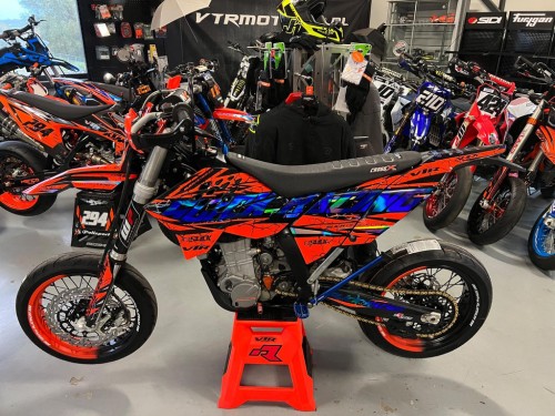 KTM 530 EXC-R Supermoto Supermotard SM A2 rijbewijs