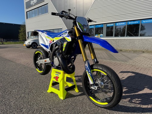 Sherco 125 2 takt model A1 rijbewijs Supermoto Supermotard TOPTAAT!no exc fe KTM Husqvarna