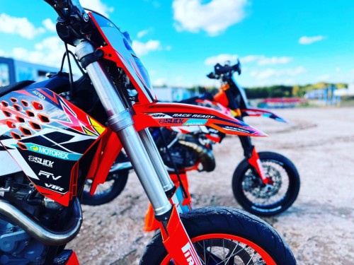 KTM 530 EXC-R A2 rijbewijs Supermotard Supermoto SM VTR Style A2 rijbewijs