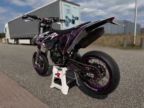 KTM 450/500 EXC-F 2022 model Supermoto Supermotard Sm A2 rijbewijs