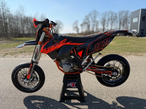 KTM 450/500 EXC 2014 Supermoto Supermotard SM A2 rijbewijs