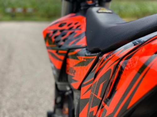 KTM Supermotard 450/530 EXC-R Supermoto VTR Style A2 rijbewijs