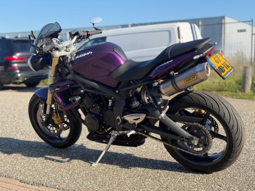 Triumph Tour Street Triple 675 Midnight Purple