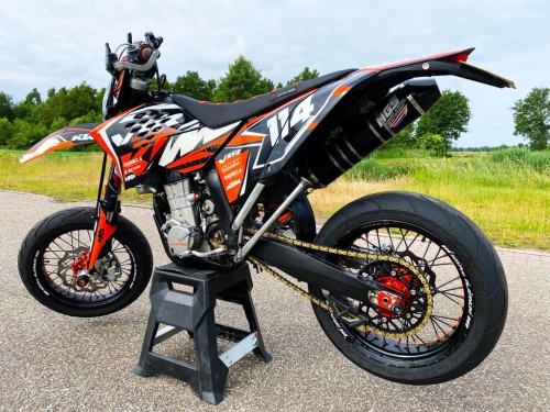 KTM 450 EXC-R Supermoto Supermotard READY TO RACE A2 rijbewijs ktm 530 500