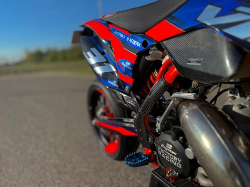 KTM All-road 125 EXC 2014 Supermoto A1 Rijbewijs Supermotard