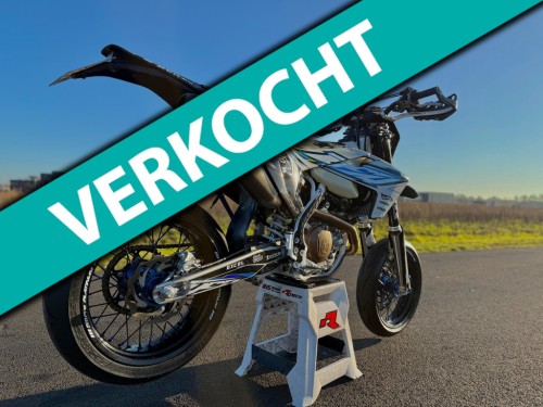 Husqvarna FE 450 2019 Supermoto A2 kenteken NIEUWSTAAT!