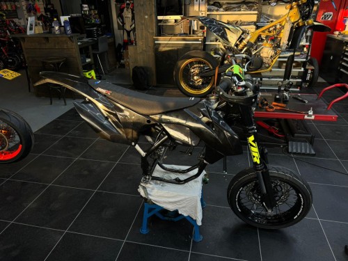 KTM 500 EXC Supermoto A2 rijbewijs Supermotard 450 2014 model