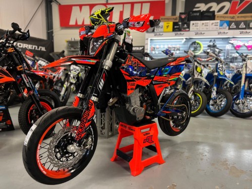 KTM 530 EXC-R Supermoto Supermotard SM A2 rijbewijs