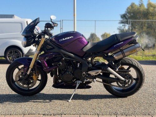 Triumph Tour Street Triple 675 Midnight Purple