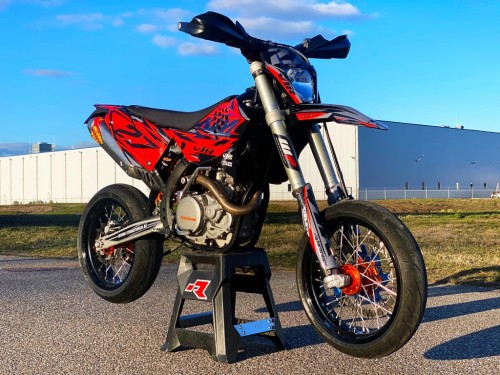 KTM Supermotard 530 EXC-R Supermoto A2 rijbewijs 2010