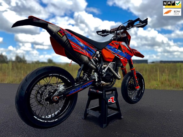 KTM 525 EXC Racing Supermoto Supermotard SM A2 rijbewijs 70pk!