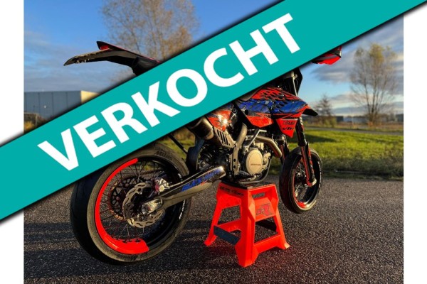 KTM 530 EXC-R Supermoto Supermotard SM A2 rijbewijs