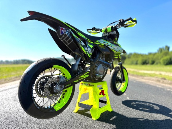 KTM 500 EXC Supermoto Supermotard A2 rijbewijs NIEUWSTAAT!