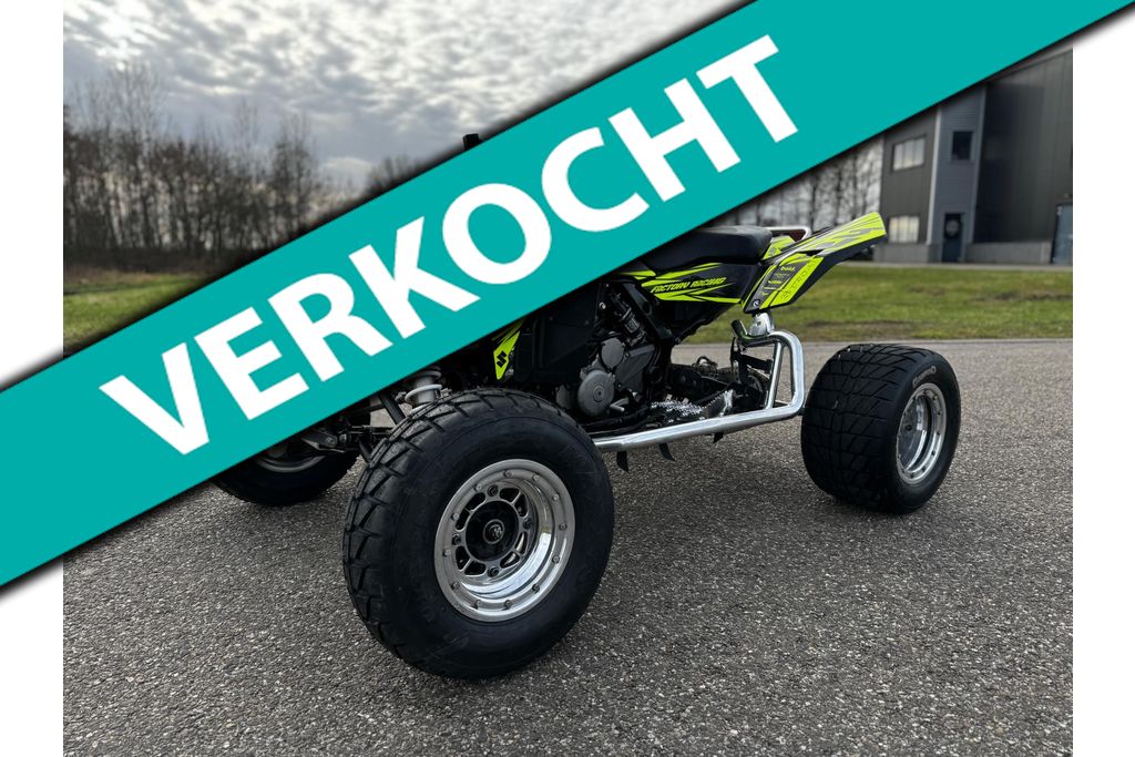 Suzuki Quad LTR450 Autorijbewijs Supermoto Supermotard