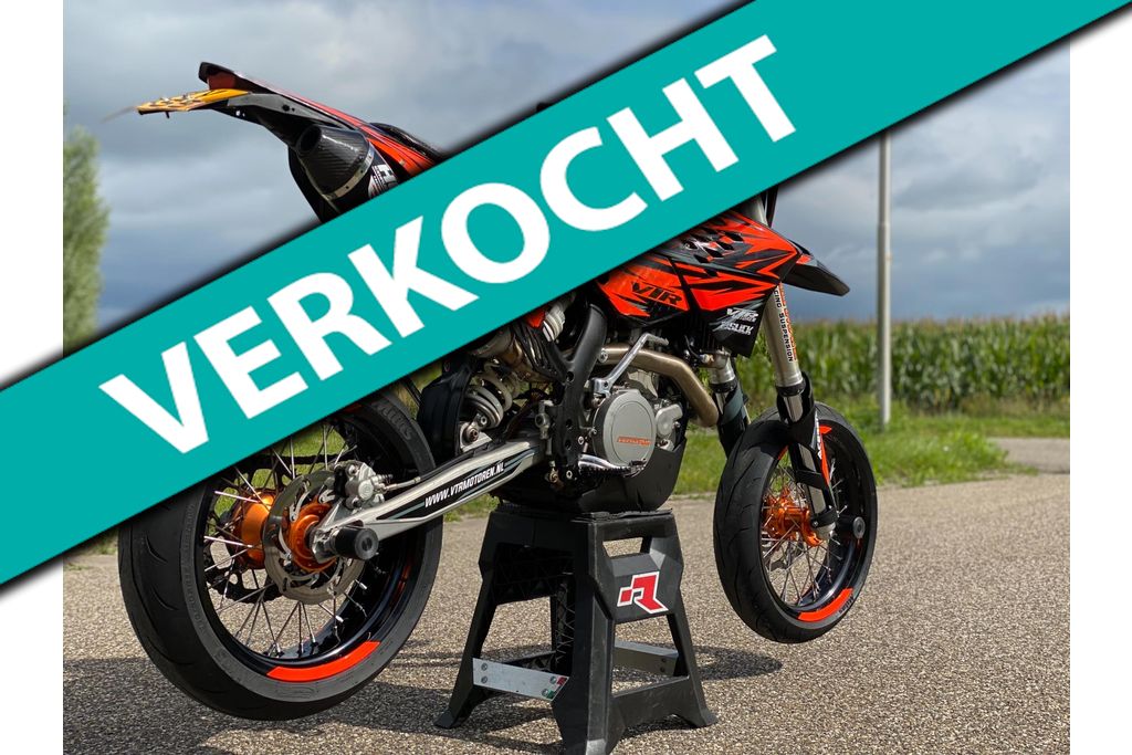 KTM Supermotard 450/530 EXC-R Supermoto VTR Style A2 rijbewijs