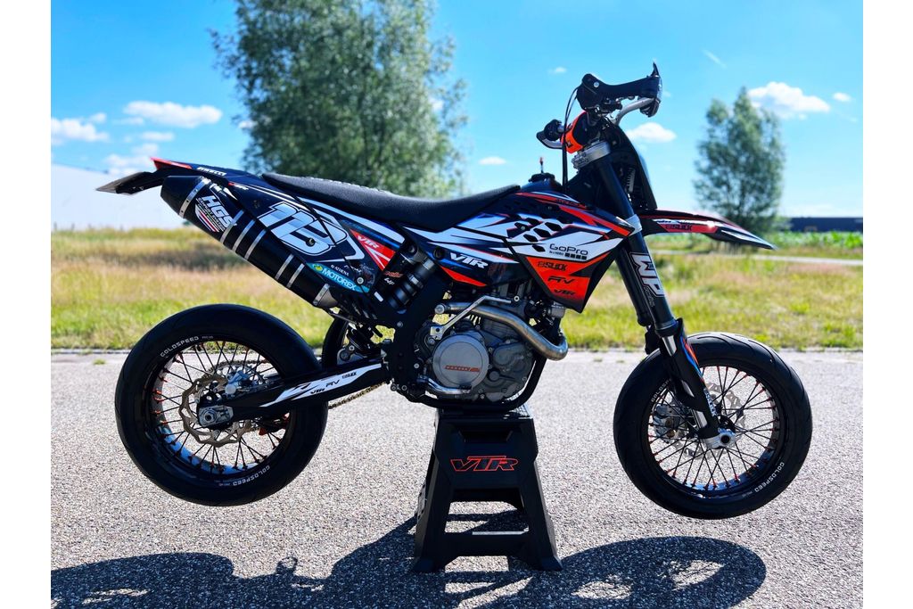 KTM 530 Exc-R Supermoto Supermotard SM A2 rijbewijs VTR Style