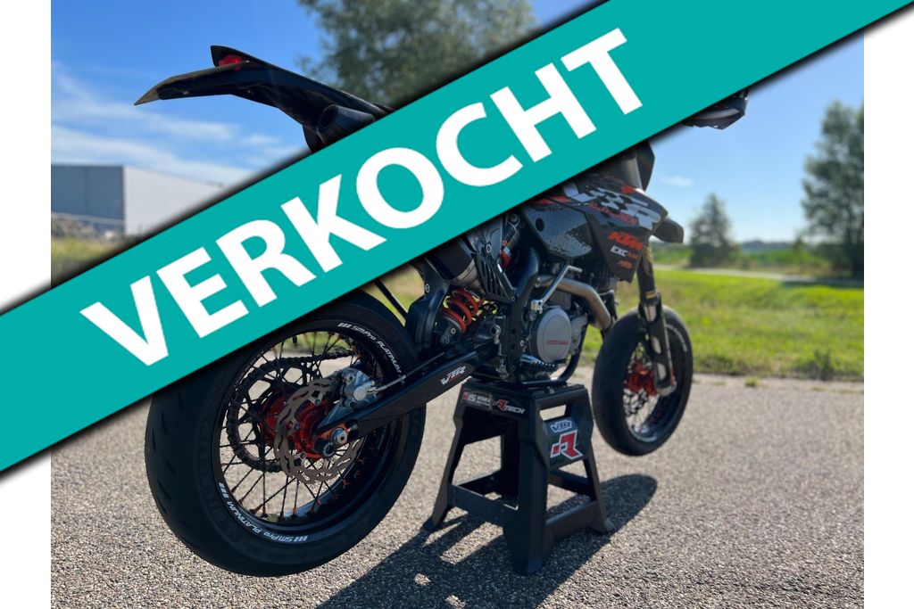 KTM 530 EXC-R Supermoto Supermotard VTR Style A2 rijbewijs