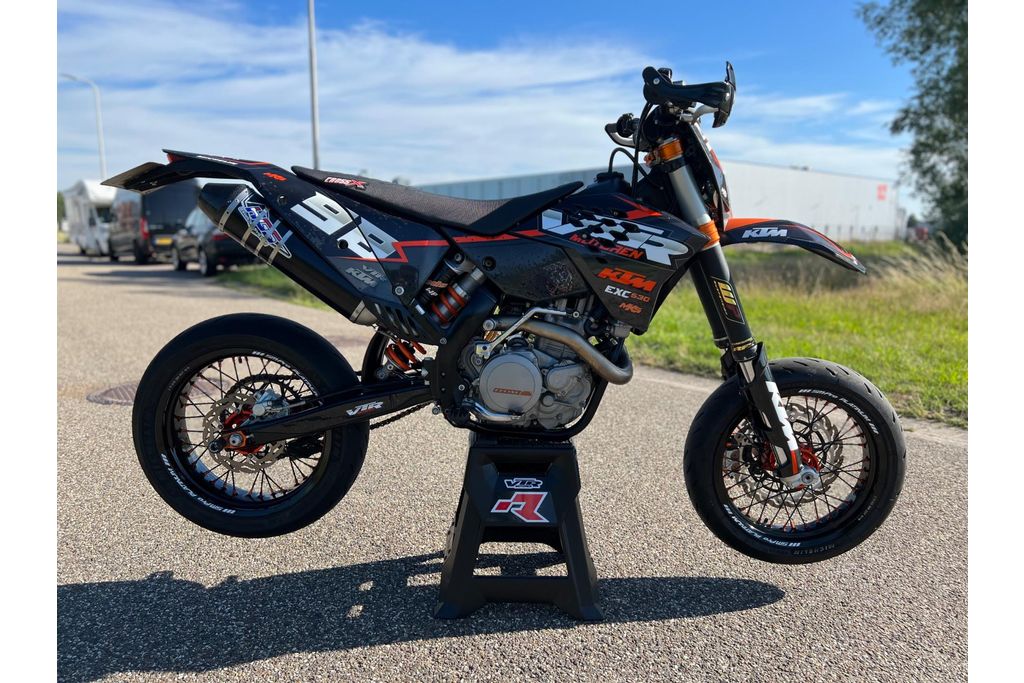 KTM 530 EXC-R Supermoto Supermotard VTR Style A2 rijbewijs