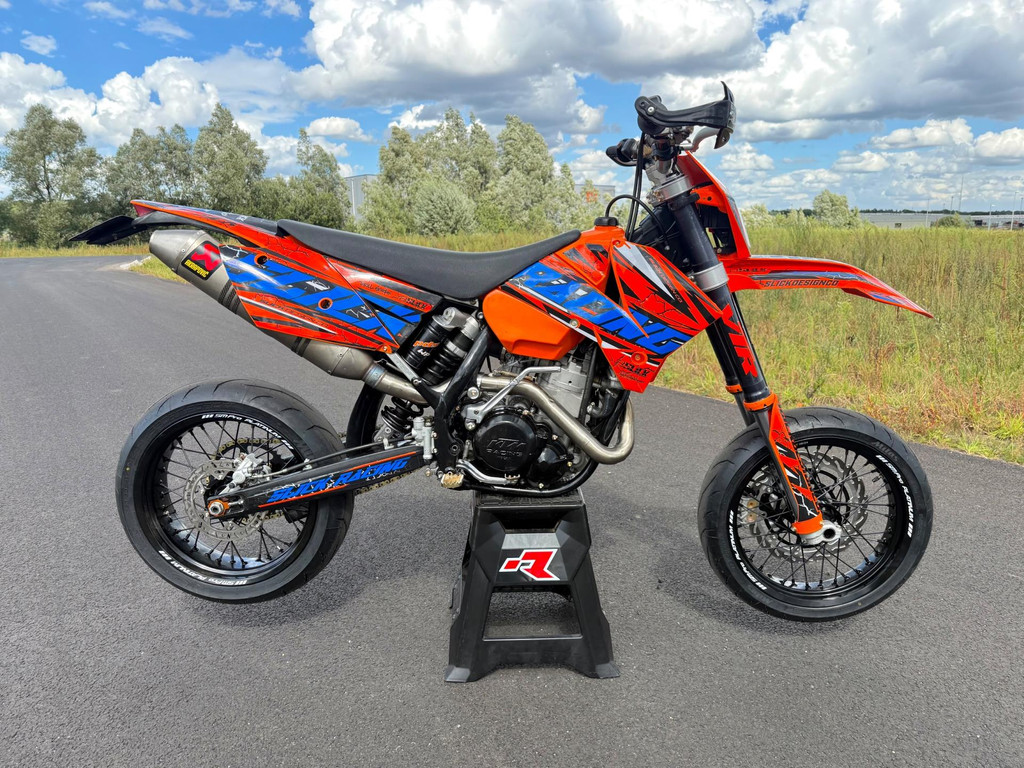 KTM 525 EXC Racing Supermoto Supermotard SM A2 rijbewijs 70pk!