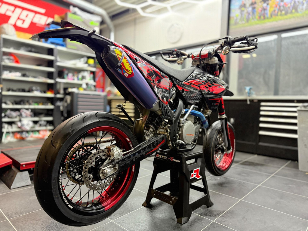 KTM 530 EXC-R A2 rijbewijs Supermotard Supermoto SM VTR Style A2 rijbewijs