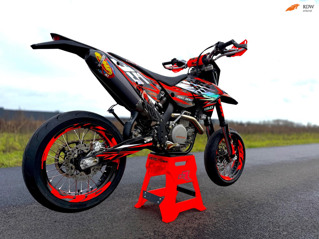 KTM 450/530 Exc-R Supermoto Supermotard A2 rijbewijs