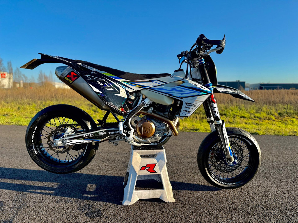 Husqvarna FE 450 2019 Supermoto A2 kenteken NIEUWSTAAT!