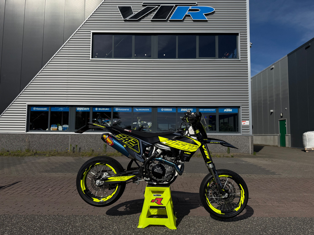 Husqvarna FE 501 Supermoto Supermotard SM A2 rijbewijs