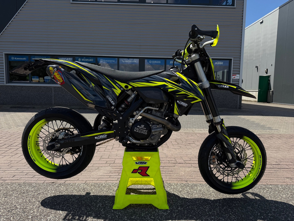 KTM Supermoto 500 EXC Supermotard 2013 A2 rijbewijs Garantie mog