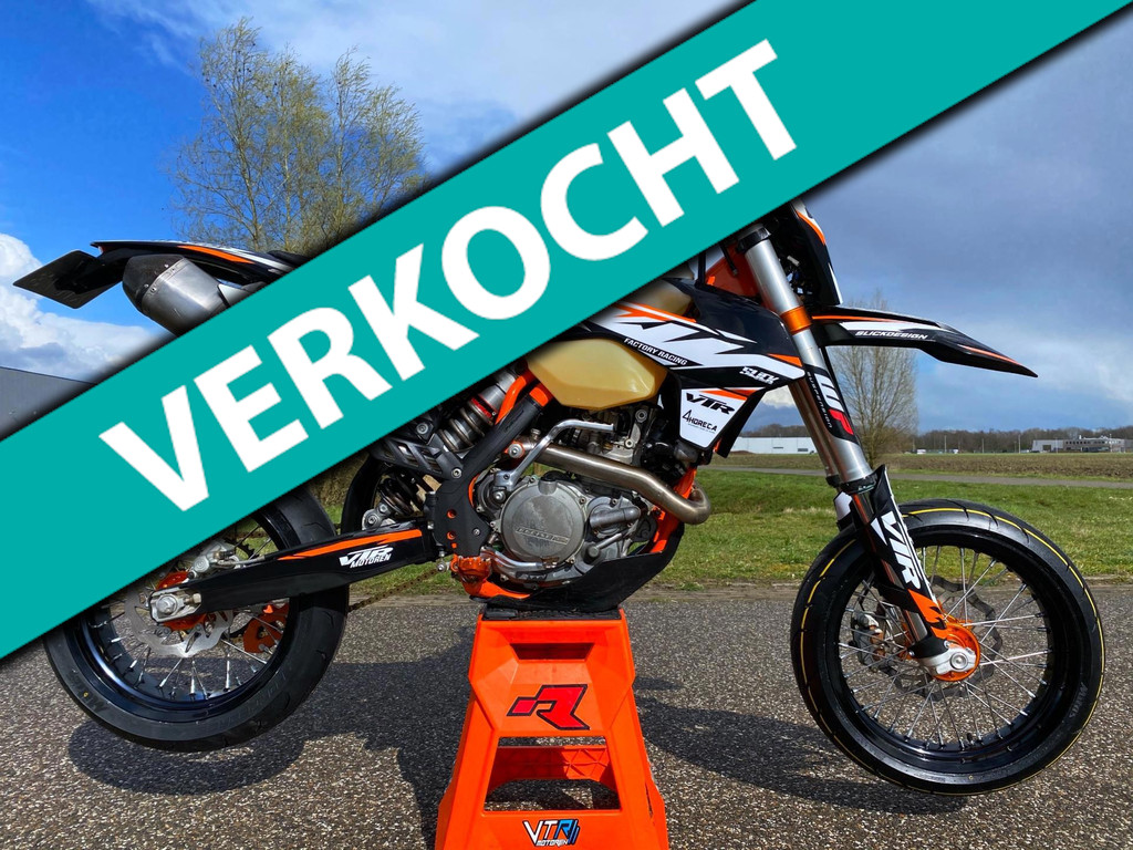 KTM Supermotard 450/500 EXC 2012 A2 rijbewijs Supermoto