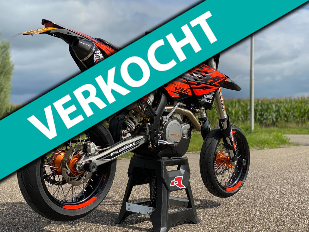 KTM Supermotard 450/530 EXC-R Supermoto VTR Style A2 rijbewijs