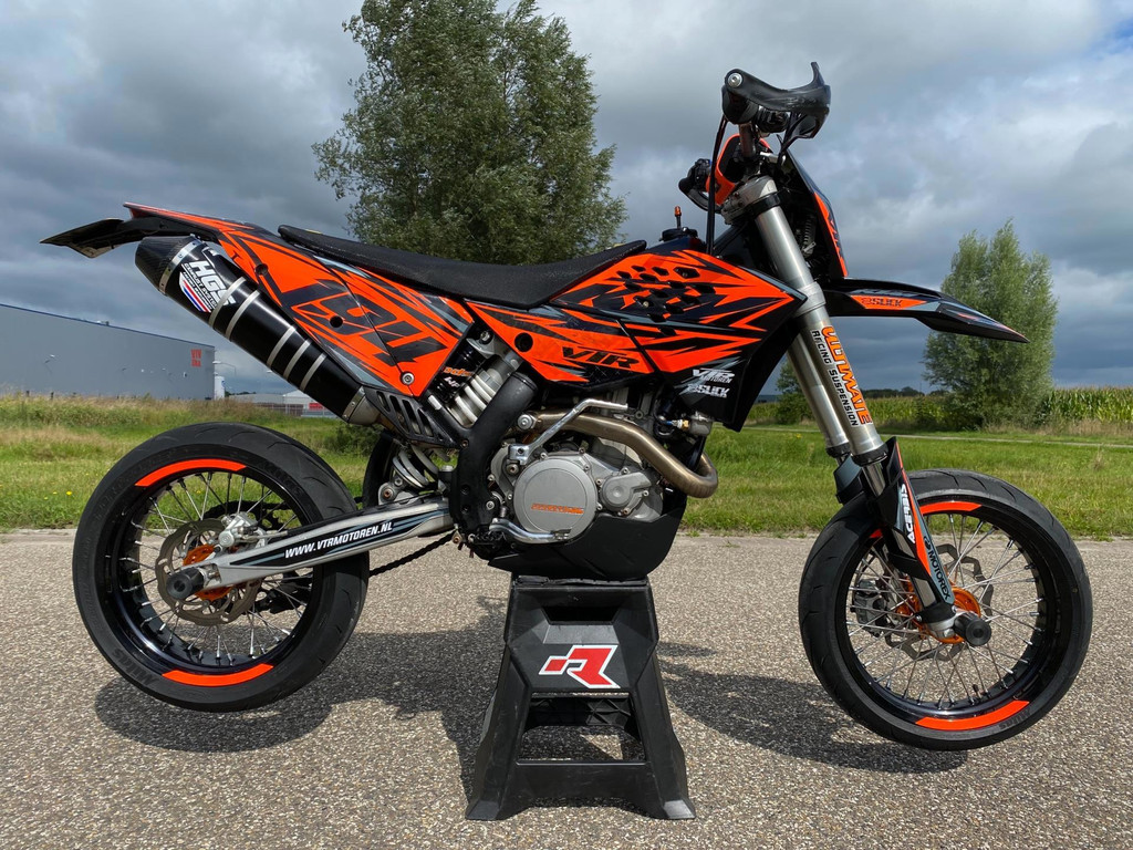 KTM Supermotard 450/530 EXC-R Supermoto VTR Style A2 rijbewijs