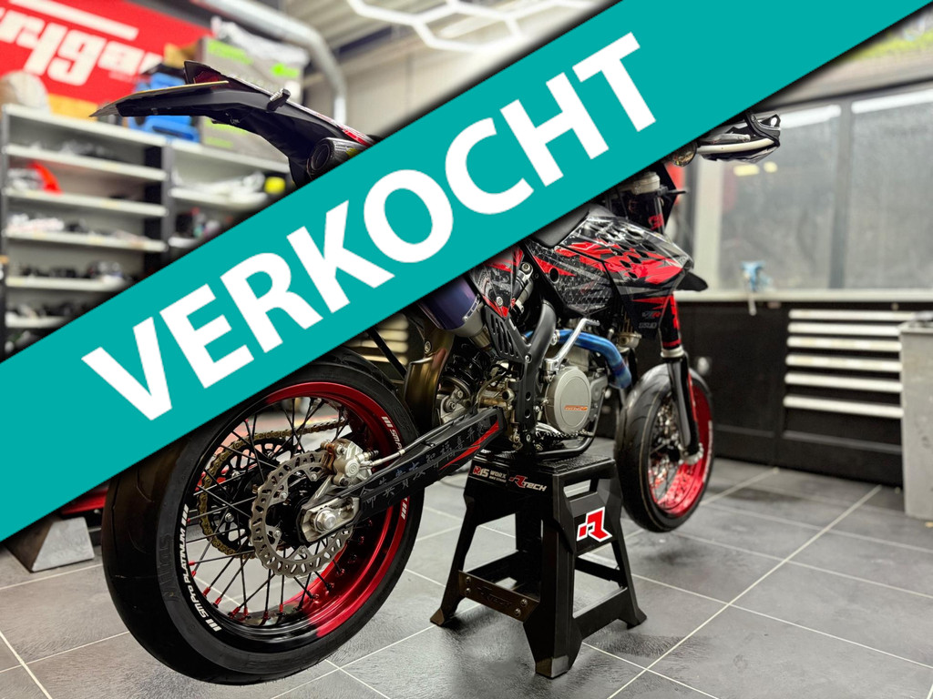 KTM 530 EXC-R A2 rijbewijs Supermotard Supermoto SM VTR Style A2 rijbewijs